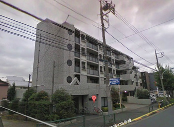 下井草駅から徒歩10分の3DKマンション（礼金なし）の外観