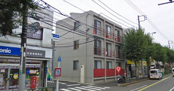 下井草駅から徒歩14分の1K賃貸マンション（敷金なし、礼金なし）の外観